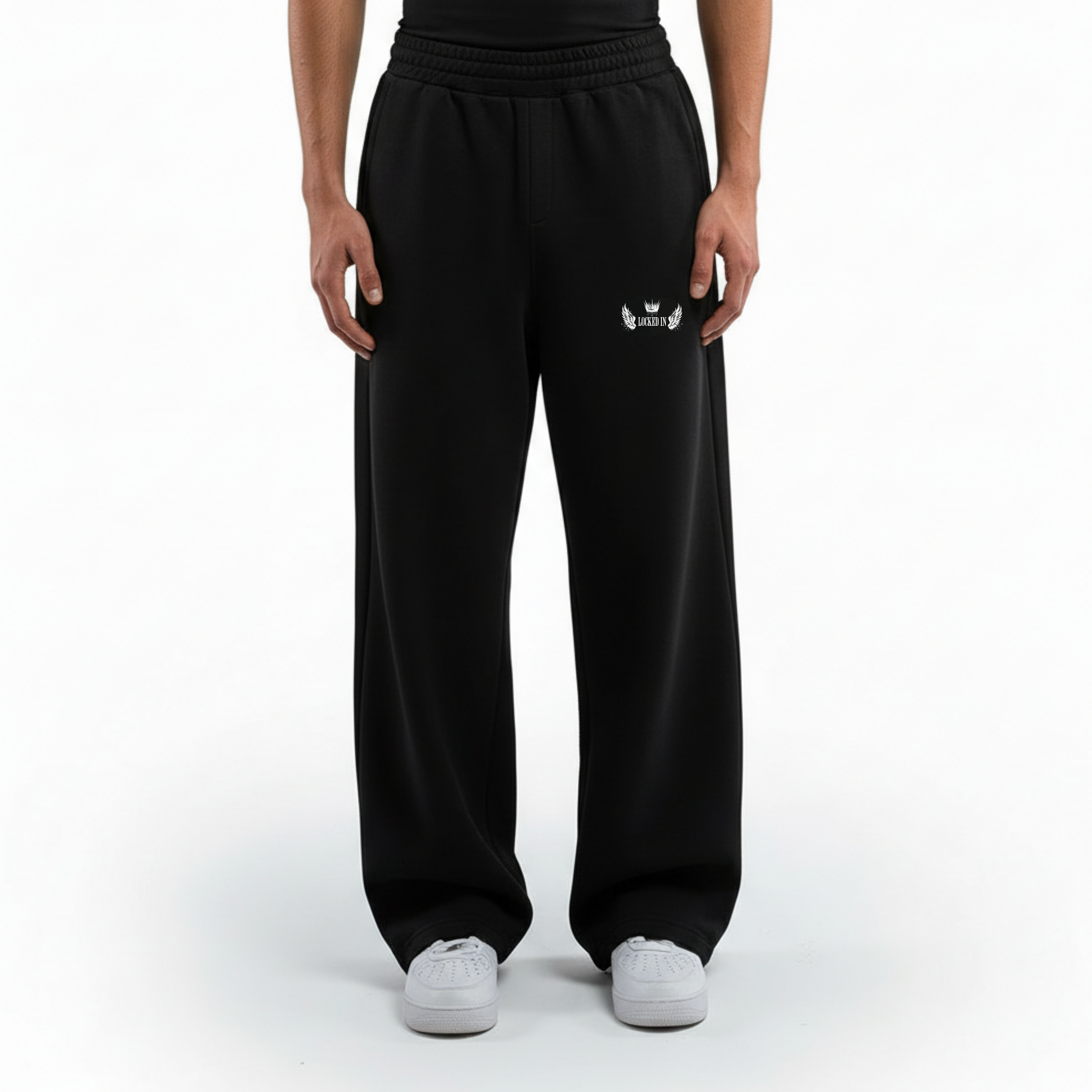 Locked in Angel Sweatpants