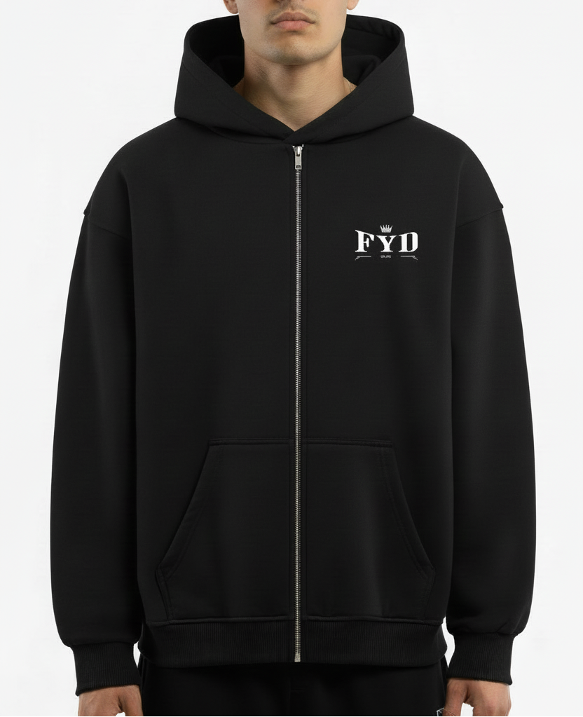 FYD Zip-Hoodie korrigiert