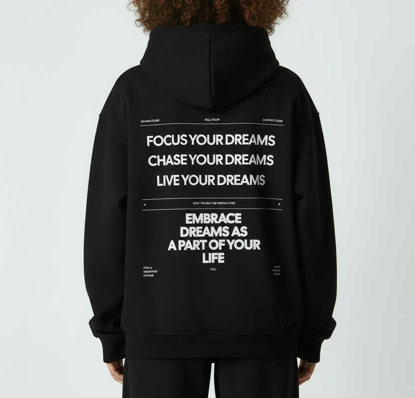 Rückansicht FYD Zip-Hoodie